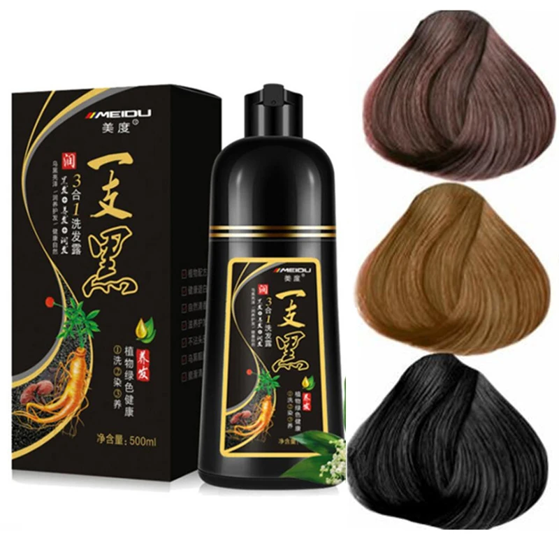 6 colors hair dye Natural Soft Shiny Brown Golden Hair Dye Shampoo Wine Red Purple Hair Color Shampoo Black Grey Hair Removal
6 colors hair dye Natural Soft Shiny Brown Golden Hair Dye Shampoo Wine Red Purple Hair Color Shampoo Black Grey Hair Removal