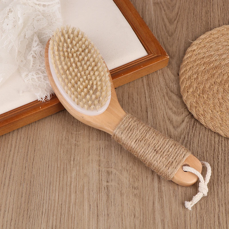 Wood + Bristle Full Body Natural Bristle Dry Skin Exfoliation Brush Massager Cleaner Scrubber
Wood + Bristle Full Body Natural Bristle Dry Skin Exfoliation Brush Massager Cleaner Scrubber