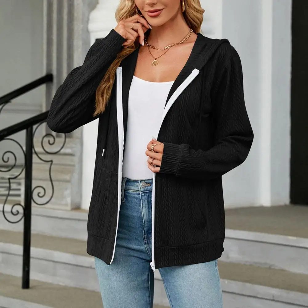 Soft Coat Cozy Women's Knitted Hooded Jackets with Drawstring Pockets Warm Casual Stylish Outerwear for Fall Winter Women Jacket
Soft Coat Cozy Women's Knitted Hooded Jackets with Drawstring Pockets Warm Casual Stylish Outerwear for Fall Winter Women Jacket