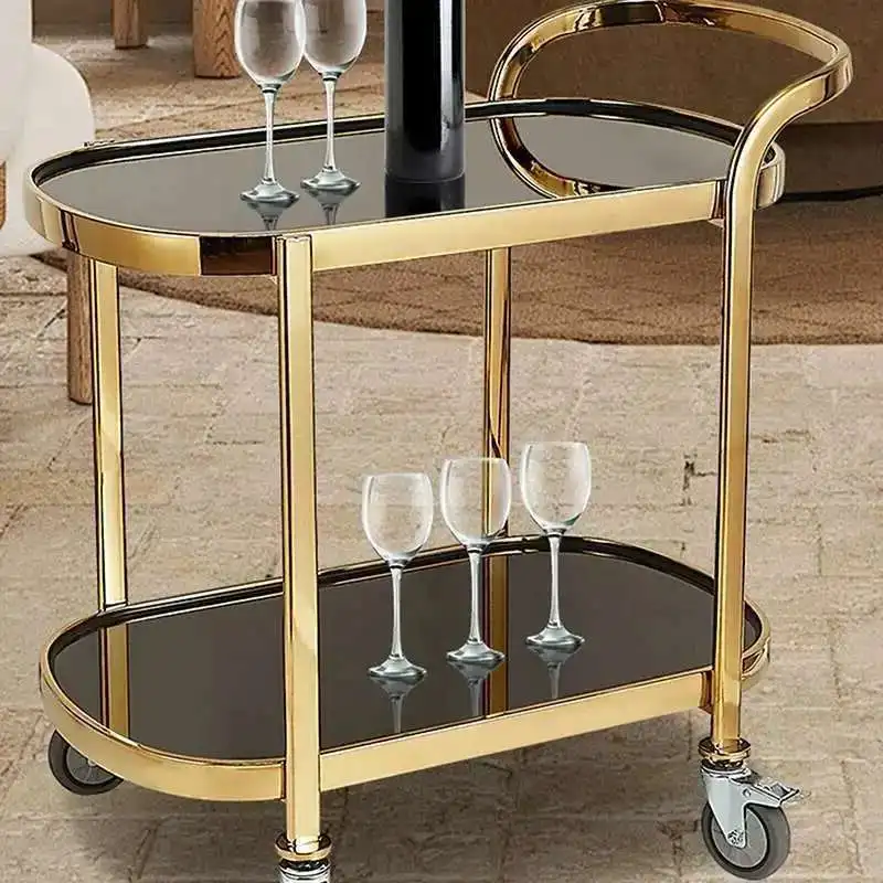Stainless Steel Cart Trolley Professional Cleaning Carrying Hotel Double Commercial Vegetables Rack High-style Gold Side Table
Stainless Steel Cart Trolley Professional Cleaning Carrying Hotel Double Commercial Vegetables Rack High-style Gold Side Table