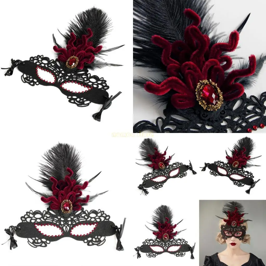 31BF Masquerades Mask Venetians Mask Halloween Mask Mardi Gras Mask for Halloween Party
31BF Masquerades Mask Venetians Mask Halloween Mask Mardi Gras Mask for Halloween Party