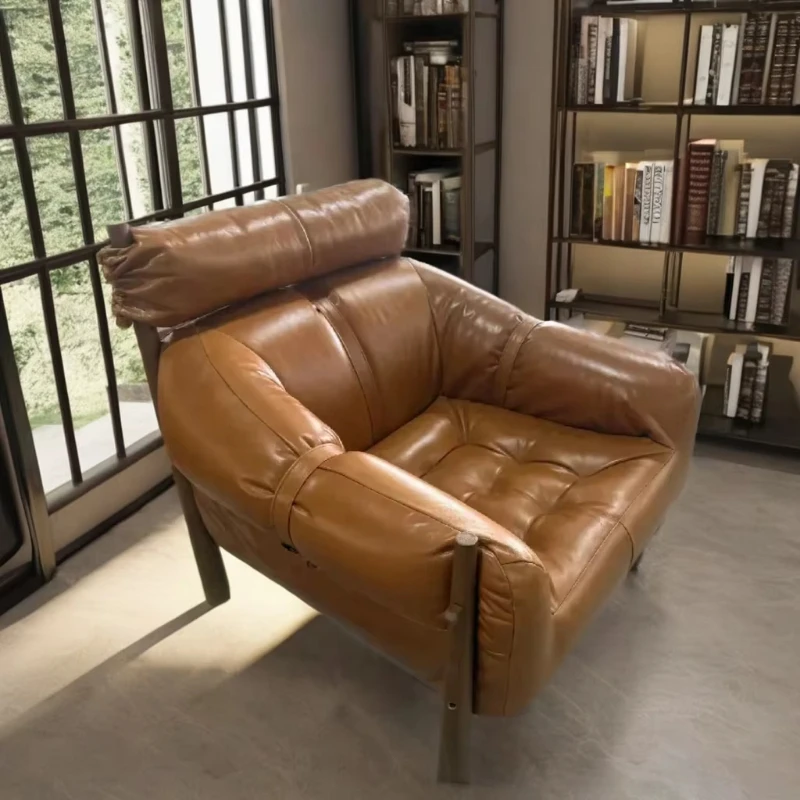 Living room lounge chair Soft and durable microfiber leather Single seat Household furniture Apartment hotel
Living room lounge chair Soft and durable microfiber leather Single seat Household furniture Apartment hotel