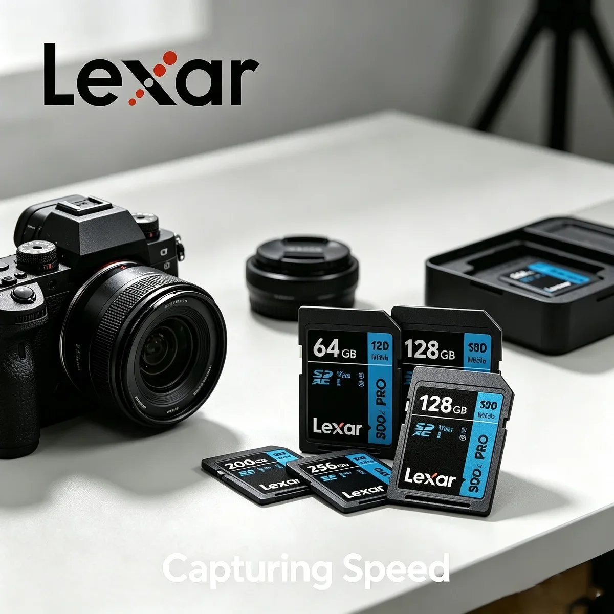 Lexar Camera SD Card 800x Pro Read 150MB/s SDXC Flash Card V30 UHS-I SDHC Memory Card 32GB 64GB 128GB 256GB Storage Card
Lexar Camera SD Card 800x Pro Read 150MB/s SDXC Flash Card V30 UHS-I SDHC Memory Card 32GB 64GB 128GB 256GB Storage Card