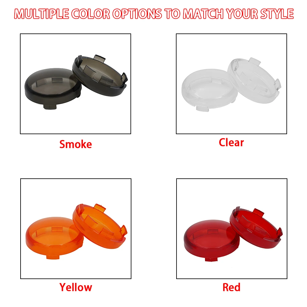 Motorcycle Smoke Turn Signal Light Lens Cover Indicator Guard Fit For Harley Road King Dyna Softail Sportster 883 1200
Motorcycle Smoke Turn Signal Light Lens Cover Indicator Guard Fit For Harley Road King Dyna Softail Sportster 883 1200