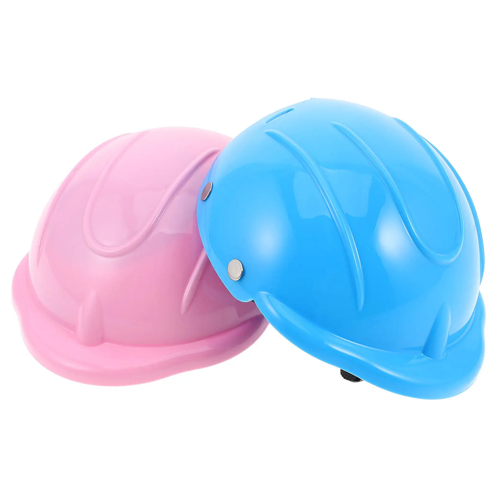2Pcs Sports Helmets for 18 Inch Flexible Plastic Lightweight Protective Gear Role Play Mini Bike Construction Hard Hats
2Pcs Sports Helmets for 18 Inch Flexible Plastic Lightweight Protective Gear Role Play Mini Bike Construction Hard Hats