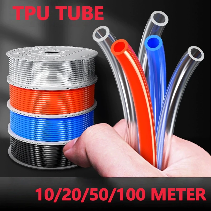 Polyurethane Pneumatic Tube Air Hose 4mm 6mm 8mm 10mm 12mm Pipe Line Flexible Tubing for Compressor Air Component System
Polyurethane Pneumatic Tube Air Hose 4mm 6mm 8mm 10mm 12mm Pipe Line Flexible Tubing for Compressor Air Component System