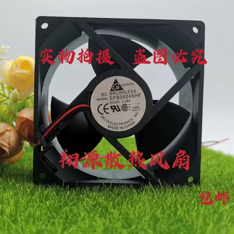 Original Genuine Delta EFB0924SHF 24V 0.38A 9cm 9032 Inverter Cooling Fan for Delta
Original Genuine Delta EFB0924SHF 24V 0.38A 9cm 9032 Inverter Cooling Fan for Delta