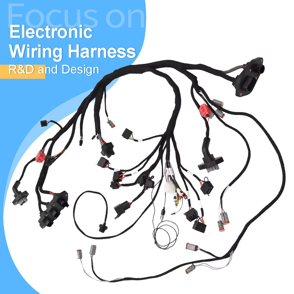 Custom 2Jz Cab Jcb JS290L Automotive Motorcycle Electrical Connectors Kit PVC Harness Wiring Assembly Cable Excavator Auto
Custom 2Jz Cab Jcb JS290L Automotive Motorcycle Electrical Connectors Kit PVC Harness Wiring Assembly Cable Excavator Auto