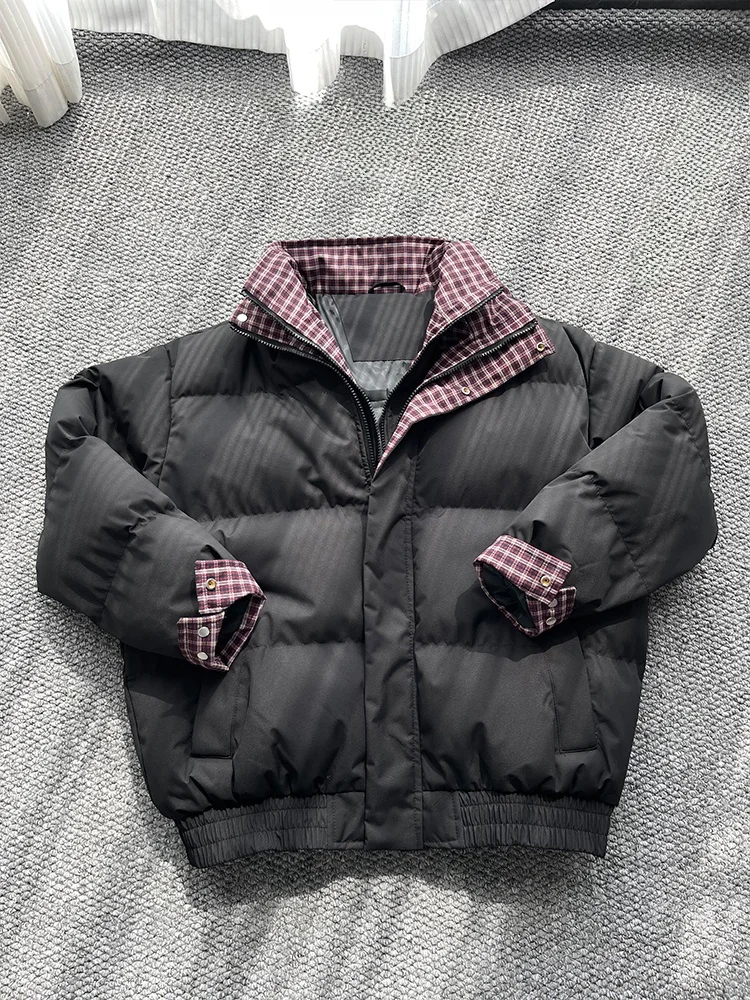 Мужская зимняя теплая куртка-пуховик Thiened в стиле американского ретро с воротником-стойкой, дизайном с элементами комбинирования, имитация двухслойной конструкции
Мужская зимняя теплая куртка-пуховик Thiened в стиле американского ретро с воротником-стойкой, дизайном с элементами комбинирования, имитация двухслойной конструкции