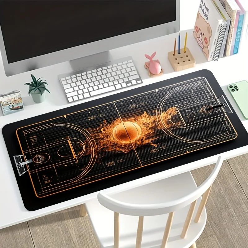 Flame Basketball Court New Large size Mouse Pad Laptops Gaming Deskmat Mousepad Anime Office Carpet Keyboard Rubber material
Flame Basketball Court New Large size Mouse Pad Laptops Gaming Deskmat Mousepad Anime Office Carpet Keyboard Rubber material