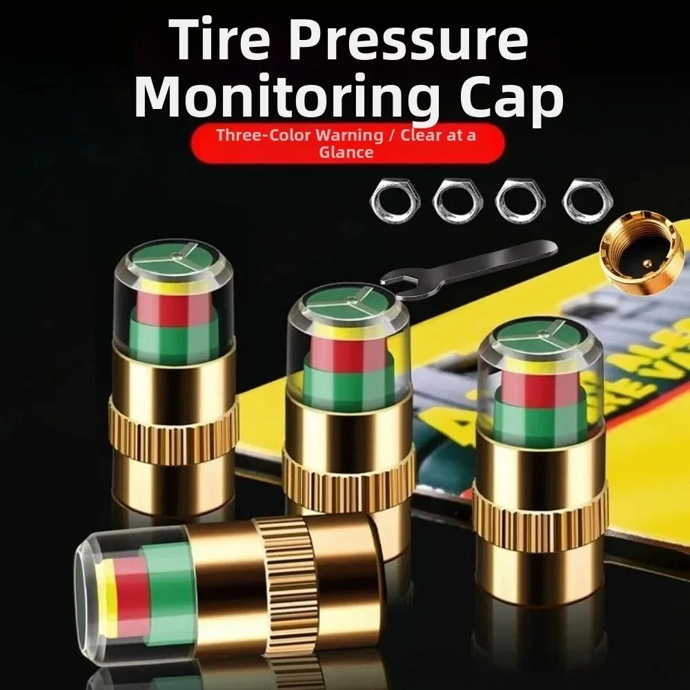 Car Tire Pressure Warning Caps Anti-theft Visual Detection Tire Pressure Detection Caps All Copper Core
Car Tire Pressure Warning Caps Anti-theft Visual Detection Tire Pressure Detection Caps All Copper Core