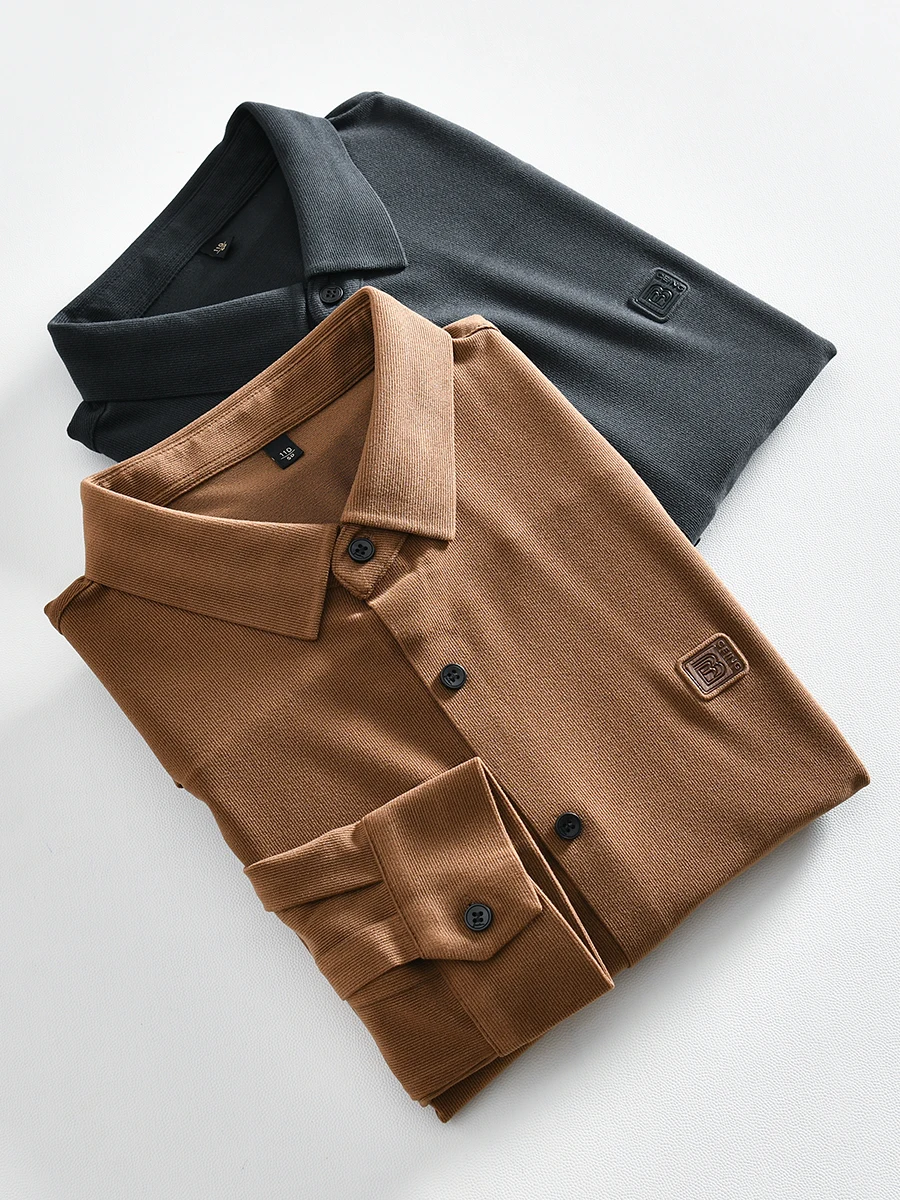 Elegant Men's Autumn Winter Business Casual Long Sleeve Corduroy Shirt Versatile Standard Fit Polyester Blend Youth Trend
Elegant Men's Autumn Winter Business Casual Long Sleeve Corduroy Shirt Versatile Standard Fit Polyester Blend Youth Trend