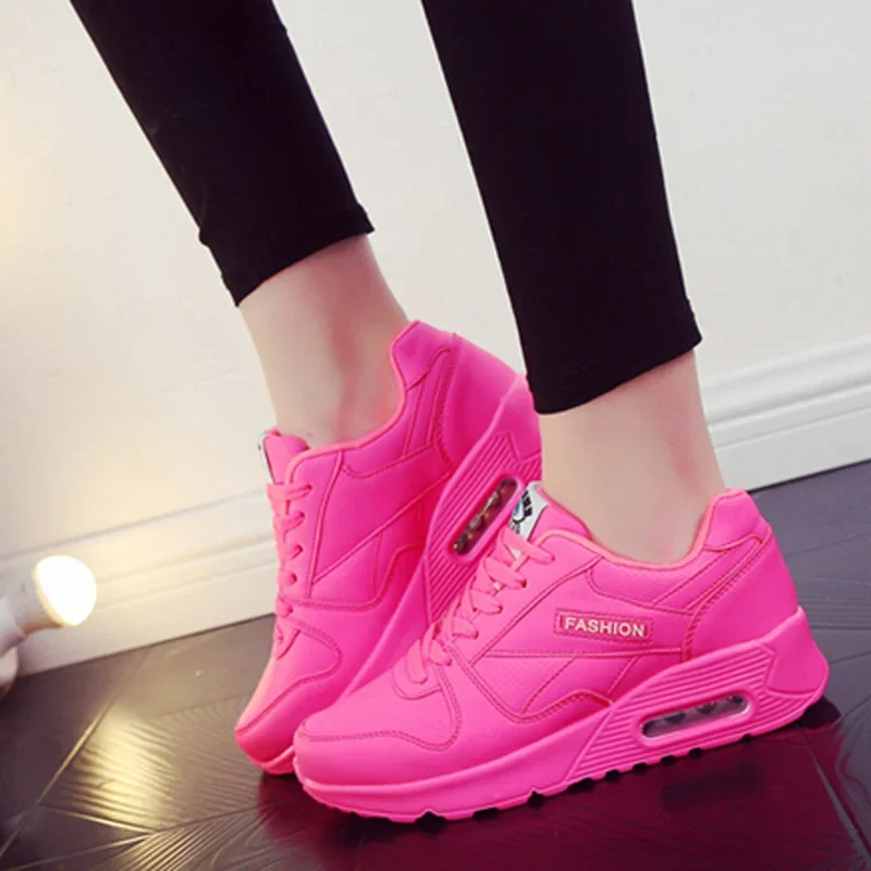 Women Chunky Sneakers Lace Up Platform Vulcanize Shoes Fashion Single Shoe Flat Shoes Zapatillas Mujer Tenis De Mujer Femme Shoe
Women Chunky Sneakers Lace Up Platform Vulcanize Shoes Fashion Single Shoe Flat Shoes Zapatillas Mujer Tenis De Mujer Femme Shoe