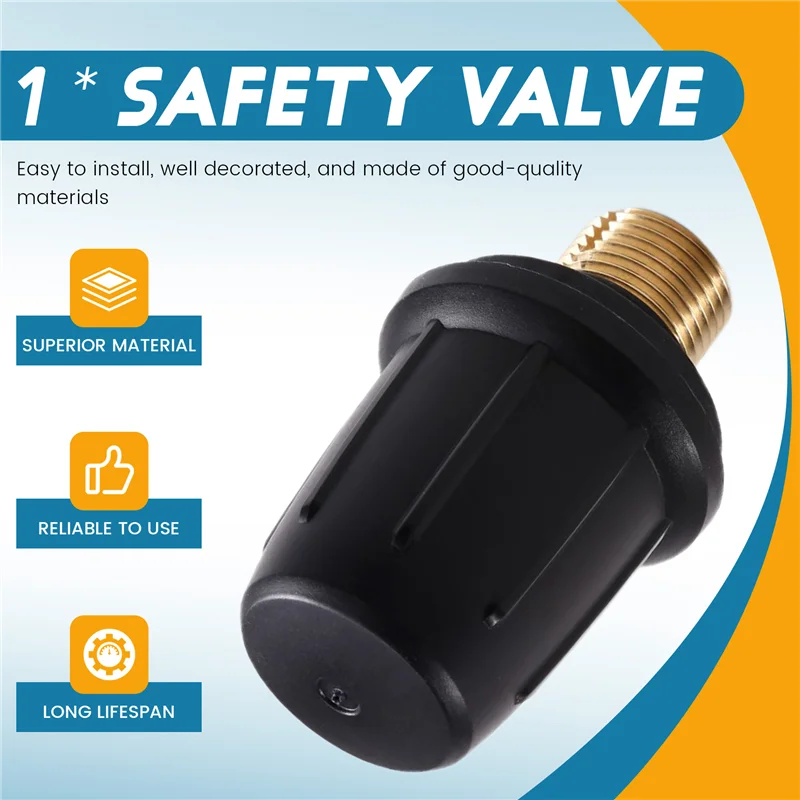CQMF-Steam Cleaner Brass Safety Valve SC2 Boiler Cover Steam Engine Safety Valve Forkarcher SC1 SC2 SC3 SG4-4 SC1 Valve
CQMF-Steam Cleaner Brass Safety Valve SC2 Boiler Cover Steam Engine Safety Valve Forkarcher SC1 SC2 SC3 SG4-4 SC1 Valve