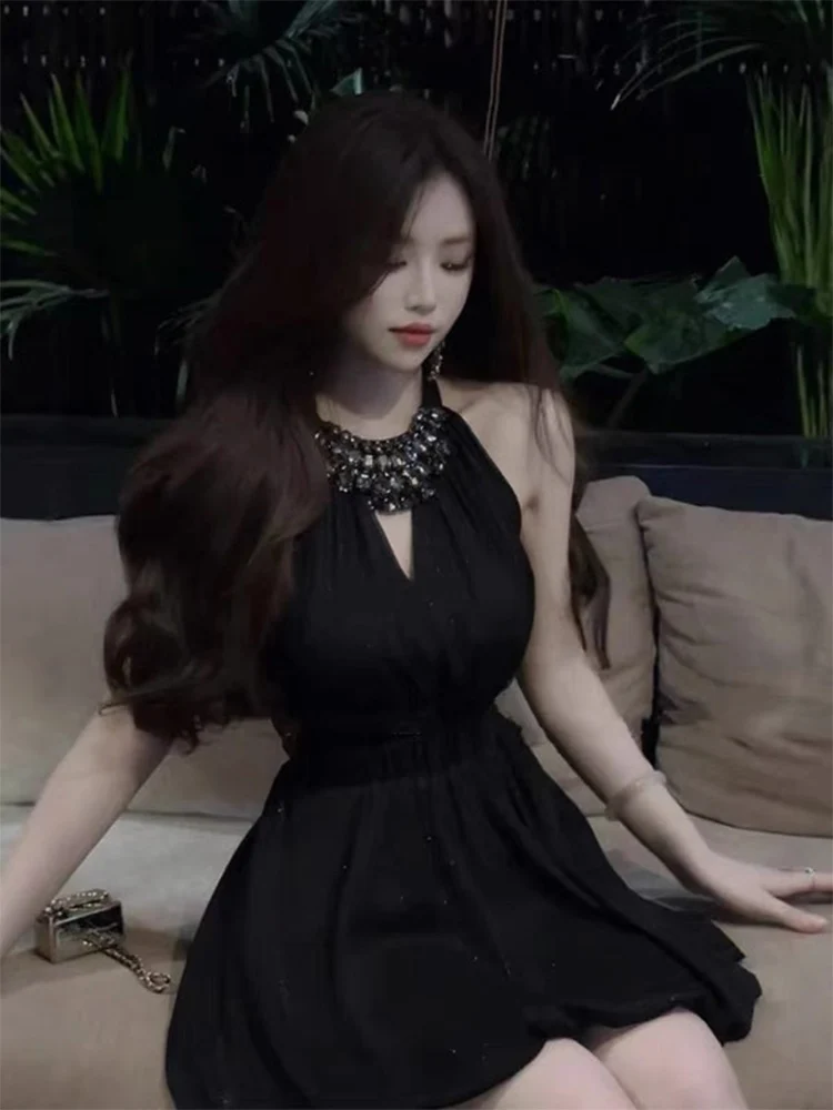Syj Shuyijia Pure Desire Diamond Embedded Neckline Short Dress Slimming Waist Effect for plus Size Women French Style A-Line ...
Syj Shuyijia Pure Desire Diamond Embedded Neckline Short Dress Slimming Waist Effect for plus Size Women French Style A-Line ...