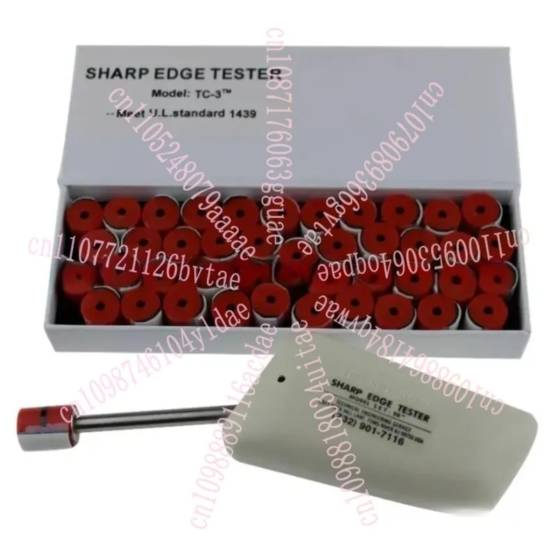 Тестер острых краев SET-50, электрический тестер кромки металла TC-3, испытательный зонд UL1439
Тестер острых краев SET-50, электрический тестер кромки металла TC-3, испытательный зонд UL1439