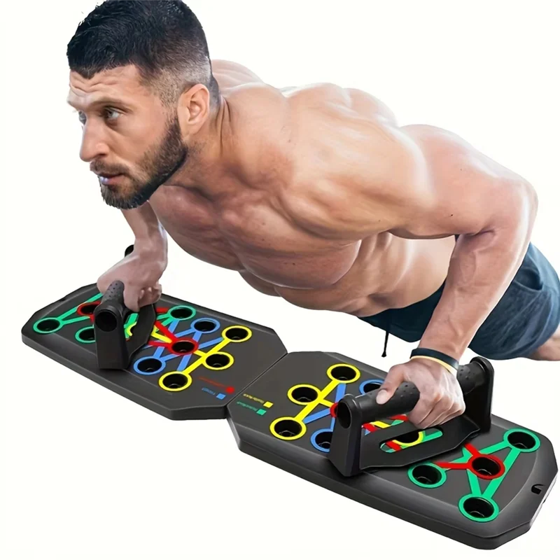 -ABLP Portable Folding Push-Up Board, Multi-Functional Anti-Slip Mat With Handle, Home Fitness Exercise For Chest
-ABLP Portable Folding Push-Up Board, Multi-Functional Anti-Slip Mat With Handle, Home Fitness Exercise For Chest