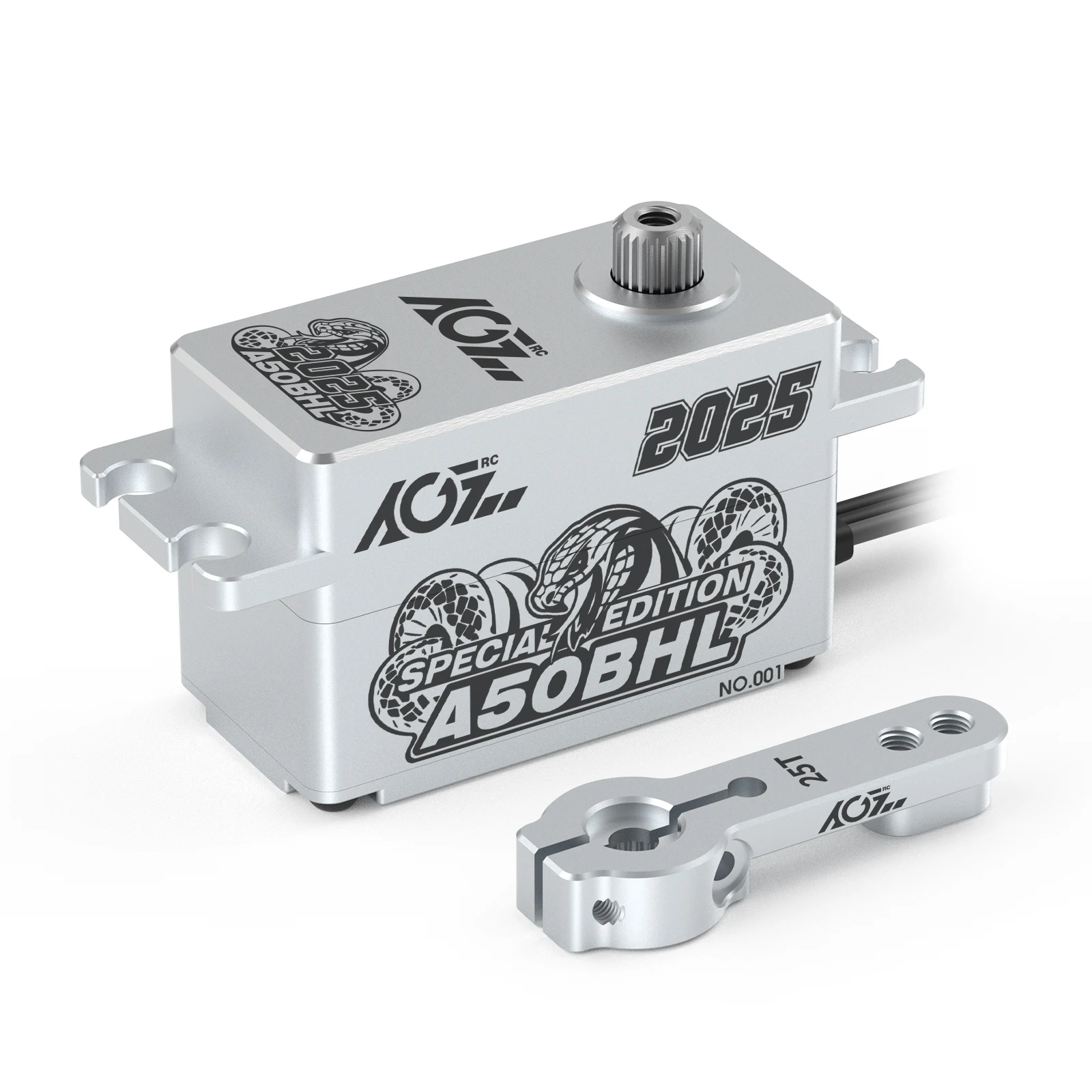 AGFRC A50BHL 2025 Special Edition 19KG Programmable Low Profile Brushless Servo For RC Drifting
AGFRC A50BHL 2025 Special Edition 19KG Programmable Low Profile Brushless Servo For RC Drifting