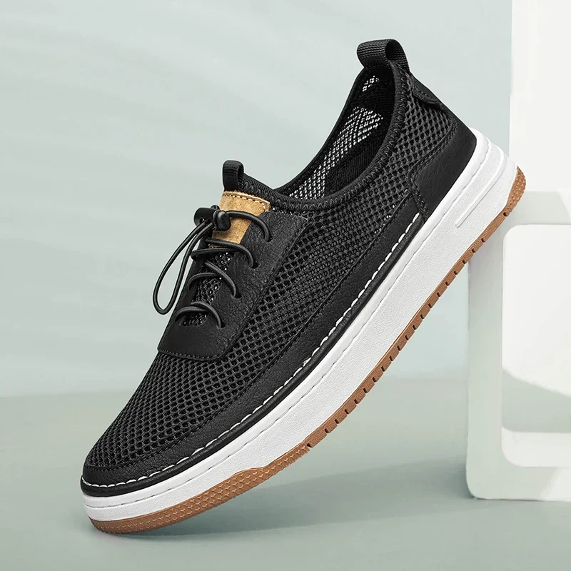 Men's Breathable Comfortable Shoes Outdoor Sports Mesh Shoes Suede Mesh Summer Beach Casual Shoes Hard-Wearing Trekking Walking
Men's Breathable Comfortable Shoes Outdoor Sports Mesh Shoes Suede Mesh Summer Beach Casual Shoes Hard-Wearing Trekking Walking