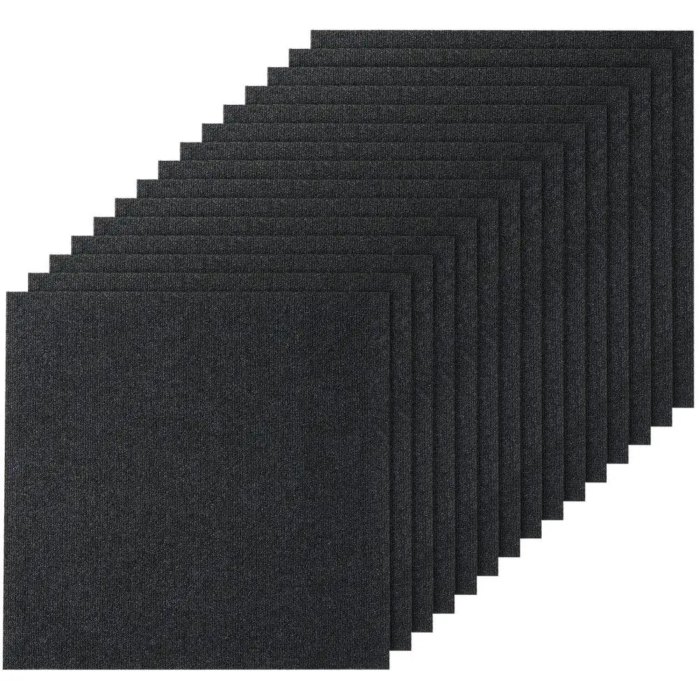 Self Adhesive Carpet Tiles 24x24 Inch Peel and Stick Soft Padded Flooring for bedroom Living Room Indoor Outdoor 15 Tiles Carbon
Self Adhesive Carpet Tiles 24x24 Inch Peel and Stick Soft Padded Flooring for bedroom Living Room Indoor Outdoor 15 Tiles Carbon