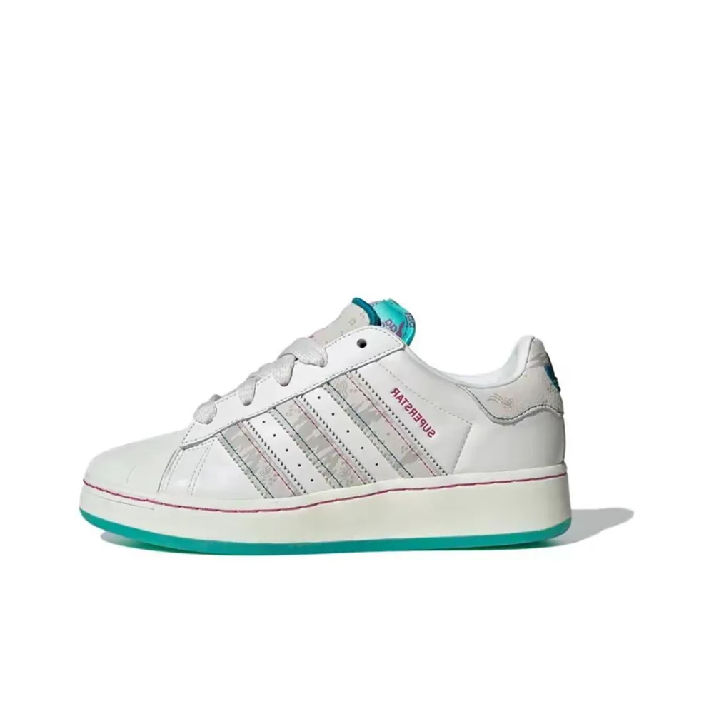 Adidas Originals Superstar XLG повседневные универсальные противоскользящие износостойкие легкие туфли с низким берцем женские белые серые зеленые
Adidas Originals Superstar XLG повседневные универсальные противоскользящие износостойкие легкие туфли с низким берцем женские белые серые зеленые