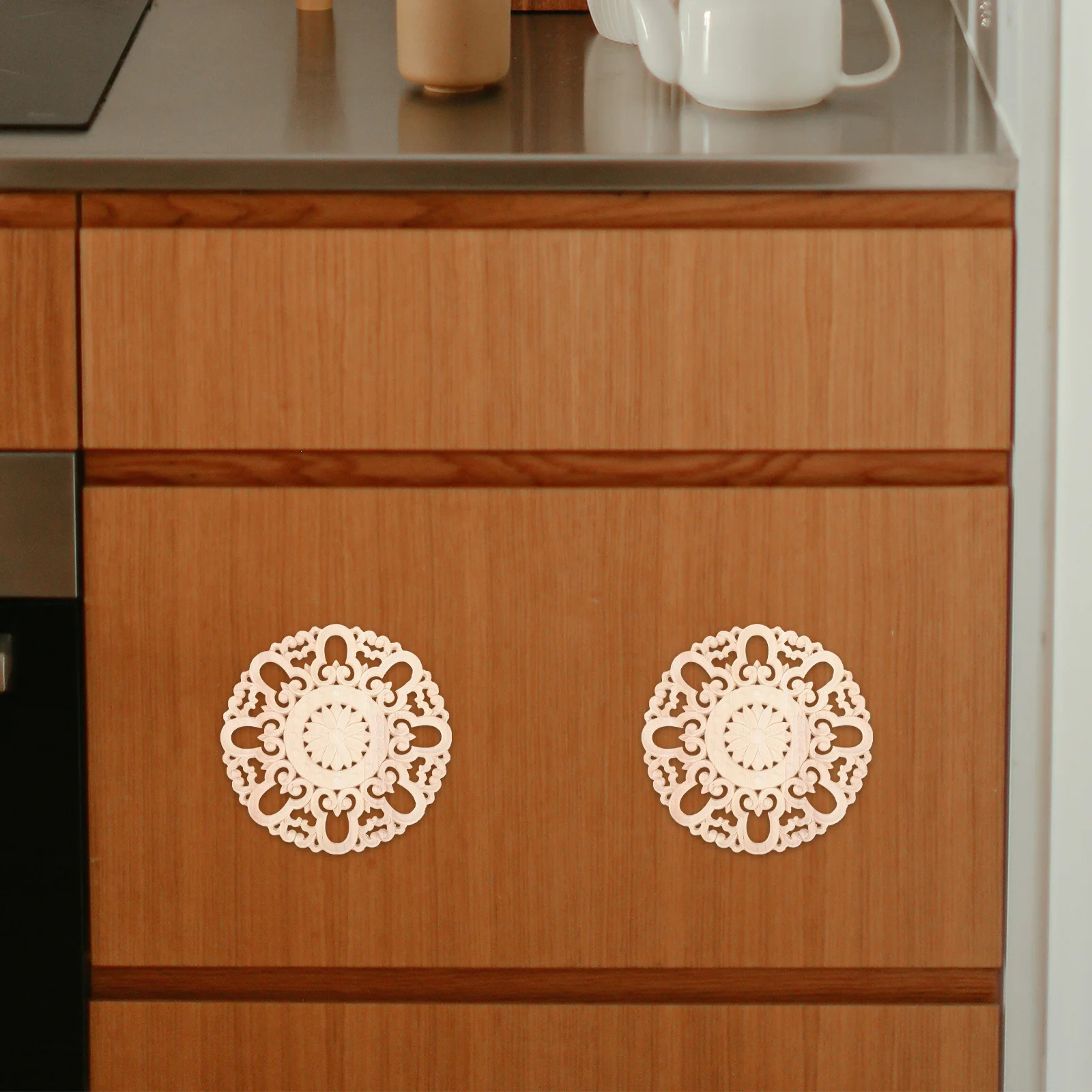 Round Wood Appliques Carved Wooden Onlay Appliques Decorative Furniture Carving Decal for Cabinet Door Bed Home Ornament
Round Wood Appliques Carved Wooden Onlay Appliques Decorative Furniture Carving Decal for Cabinet Door Bed Home Ornament