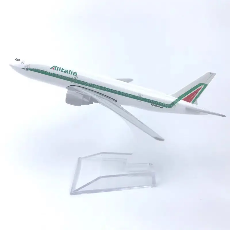 Scale 1: 400 Metal Aircraft Replica 16CM Italy 777 Passenger Air A380 Aviation Aircraft Model Boy Collectible Toy
Scale 1: 400 Metal Aircraft Replica 16CM Italy 777 Passenger Air A380 Aviation Aircraft Model Boy Collectible Toy
