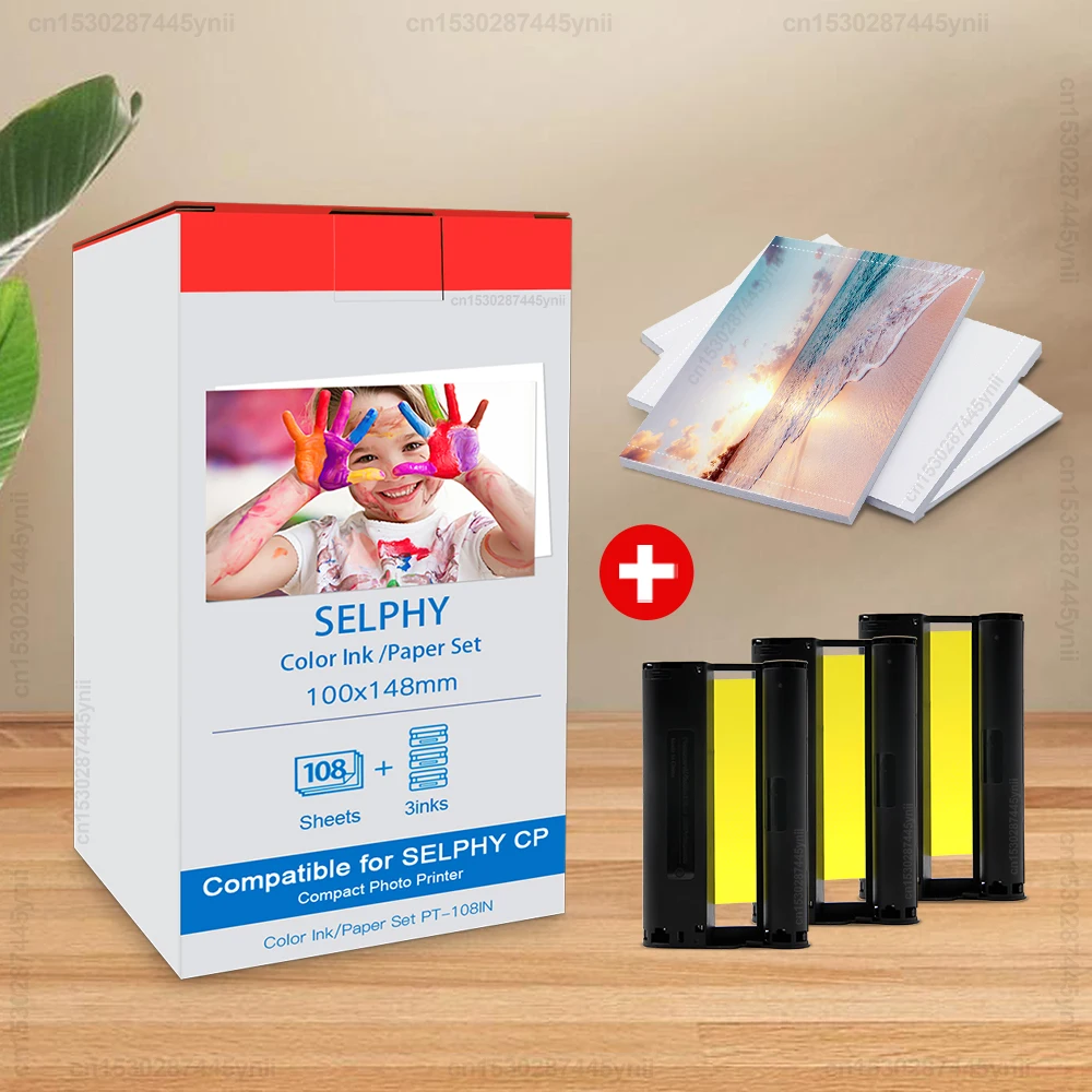 Фотобумага с чернильным картриджем для Canon Selphy CP1200 CP1300 CP1000 900 910, портативный фотопринтер 4x6 дюймов, стандартная кассета 
Фотобумага с чернильным картриджем для Canon Selphy CP1200 CP1300 CP1000 900 910, портативный фотопринтер 4x6 дюймов, стандартная кассета