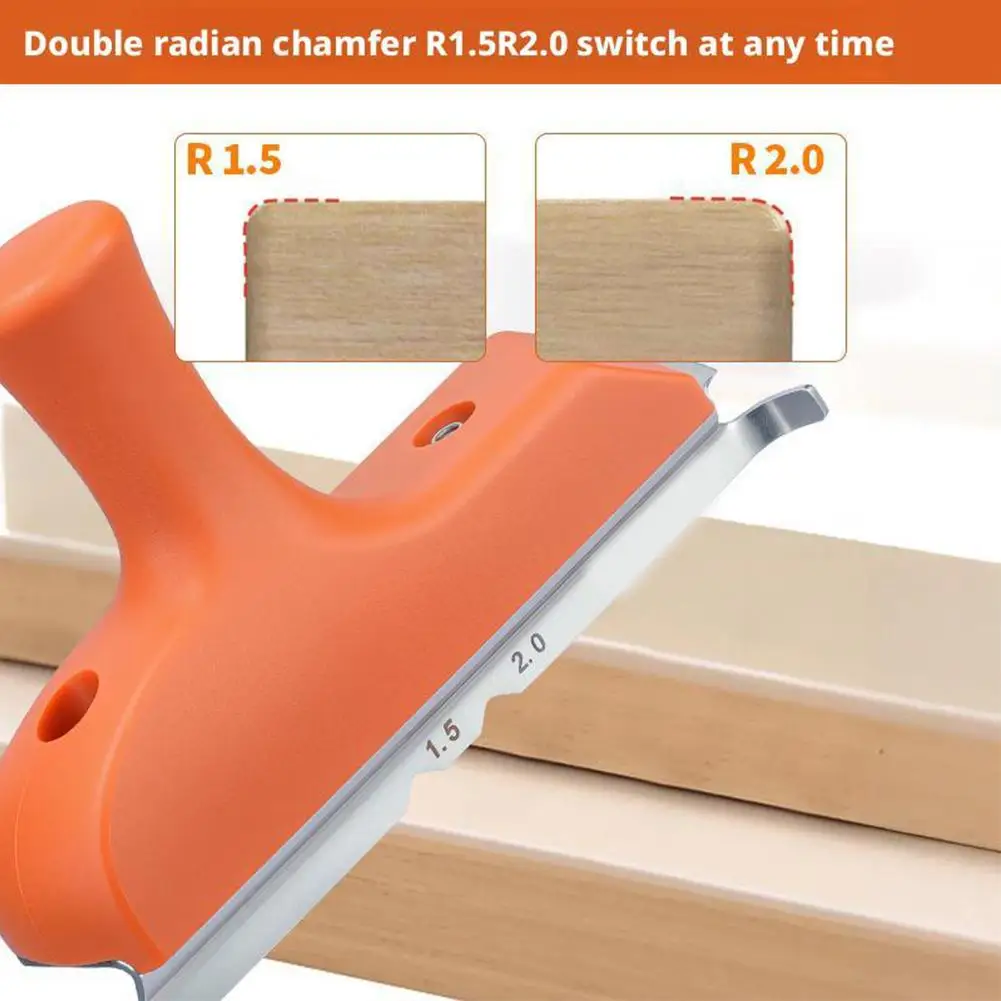 3-in-1 Woodworking Edge Trimming Knife for Laminate Veneer Deburring Chamfering Scraping - Arc Planer for Eco Board
3-in-1 Woodworking Edge Trimming Knife for Laminate Veneer Deburring Chamfering Scraping - Arc Planer for Eco Board