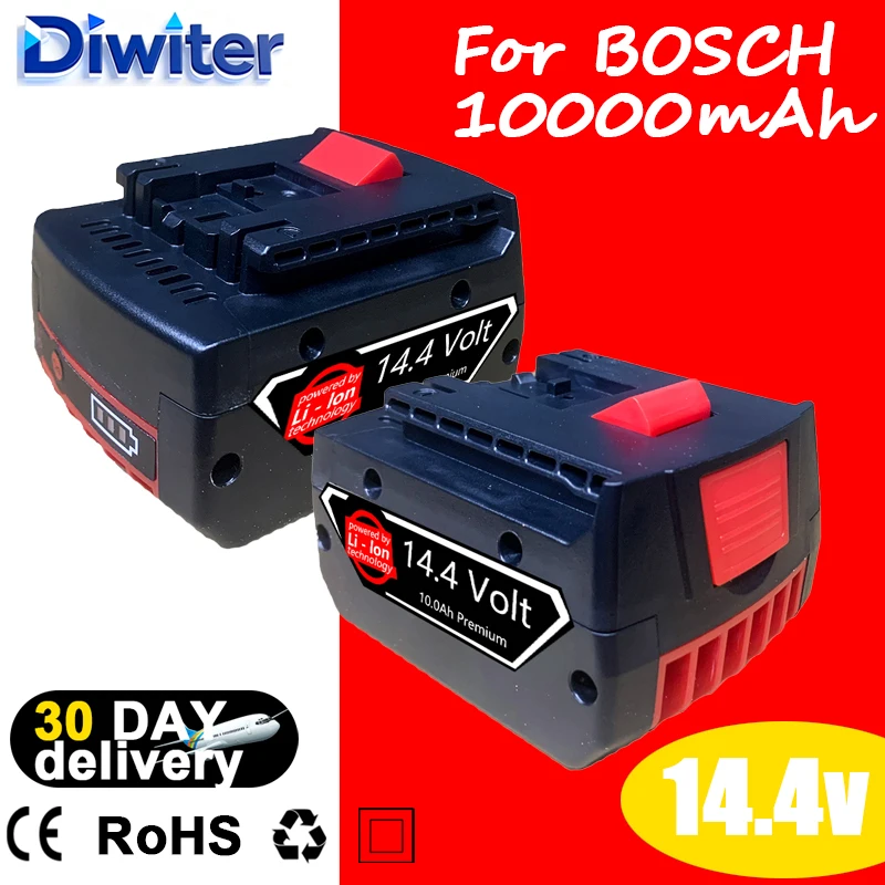 Original Rechargeable Battery for Bosch Power tool 14.4V 6.0Ah for GBH GDR GSR DDS180 BAT614G (KC) Replacement Li-ion Battery
Original Rechargeable Battery for Bosch Power tool 14.4V 6.0Ah for GBH GDR GSR DDS180 BAT614G (KC) Replacement Li-ion Battery