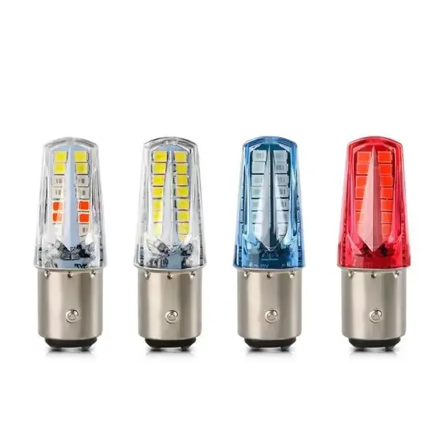 New car motorcycle LED brake light 1157 2835 32SMD flashing RGB flowing brake light
New car motorcycle LED brake light 1157 2835 32SMD flashing RGB flowing brake light