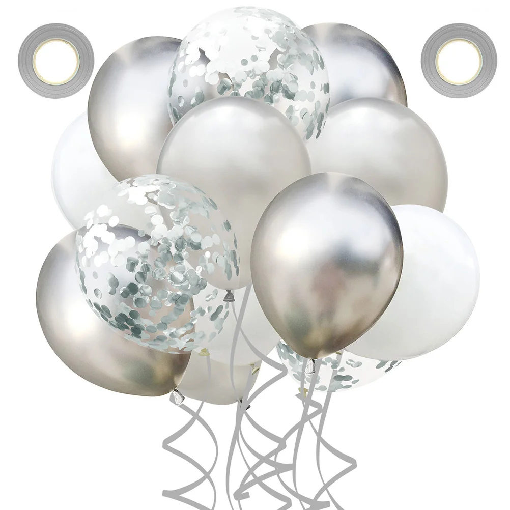 22pcs in 1 Set 12 Inches Shiny Latex Balloons and Confetti Balloons Set Carnival Festival Ornaments Party Layout Decorations Bir
22pcs in 1 Set 12 Inches Shiny Latex Balloons and Confetti Balloons Set Carnival Festival Ornaments Party Layout Decorations Bir