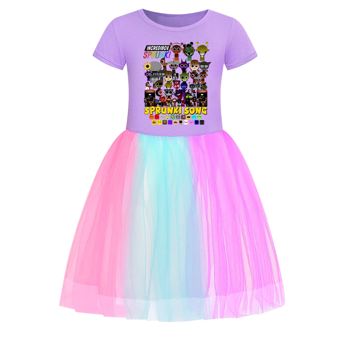 2025 New Sprunki Dress Kids Summer Short Sleeve Casual Dresses Baby Girls Wedding Party Vestido Children Wedding Banquet Clothes
2025 New Sprunki Dress Kids Summer Short Sleeve Casual Dresses Baby Girls Wedding Party Vestido Children Wedding Banquet Clothes