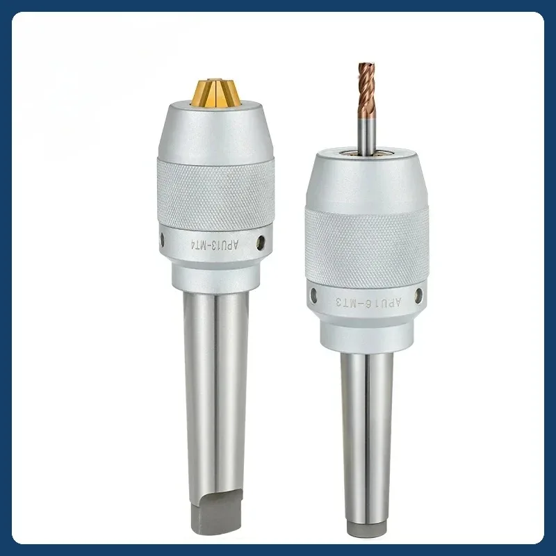 MT2 MT3 MT4 APU13 APU16 Tool Holder Apu Drill Chuck Series Precision CNC Integrated Self-tightening Lathe Tool Holder MTA MTB
MT2 MT3 MT4 APU13 APU16 Tool Holder Apu Drill Chuck Series Precision CNC Integrated Self-tightening Lathe Tool Holder MTA MTB