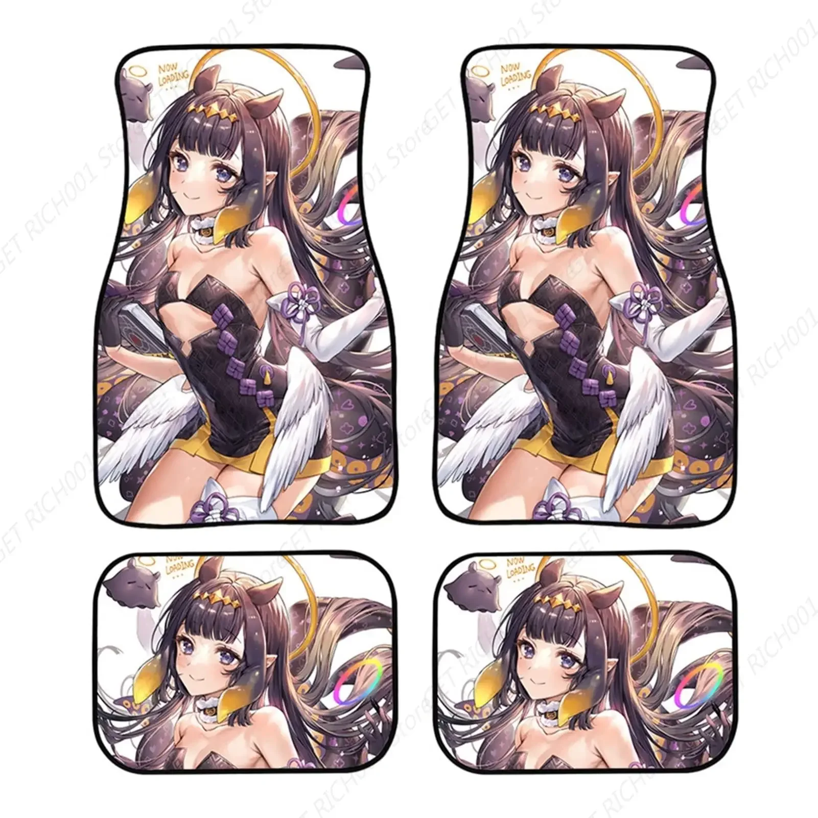 Sexy Girl Anime Print Pattern Universal Car Floor Mats 4-Piece Set To Protect The Original Car Floor Plush Car Floor Mat
Sexy Girl Anime Print Pattern Universal Car Floor Mats 4-Piece Set To Protect The Original Car Floor Plush Car Floor Mat