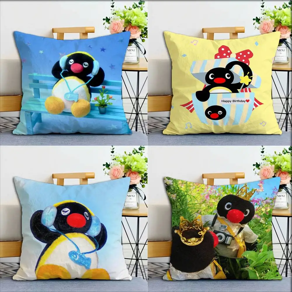 Cute P-Pingu World Various Sizes Square Pillow Case For Car Home Bedchamber Decor
Cute P-Pingu World Various Sizes Square Pillow Case For Car Home Bedchamber Decor
