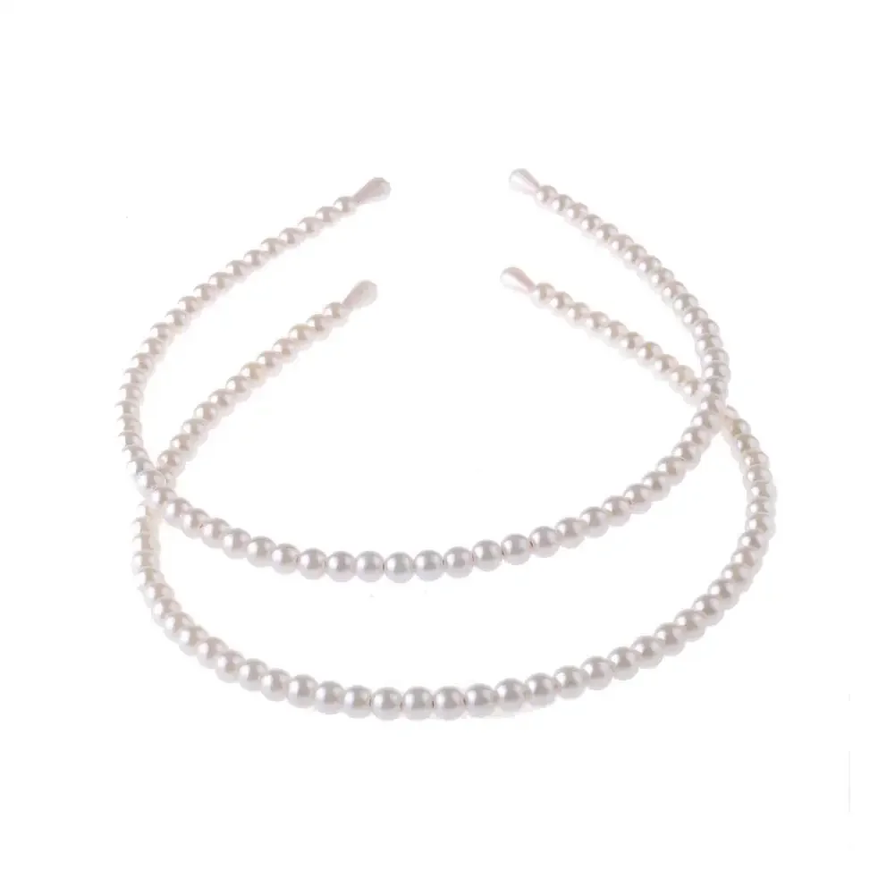 2 Pack Simple Design Imitation Pearl Headband Lady Full Pearl Bead Fashion Stylish Headband Wedding Party Bridal Hair Hoop
2 Pack Simple Design Imitation Pearl Headband Lady Full Pearl Bead Fashion Stylish Headband Wedding Party Bridal Hair Hoop