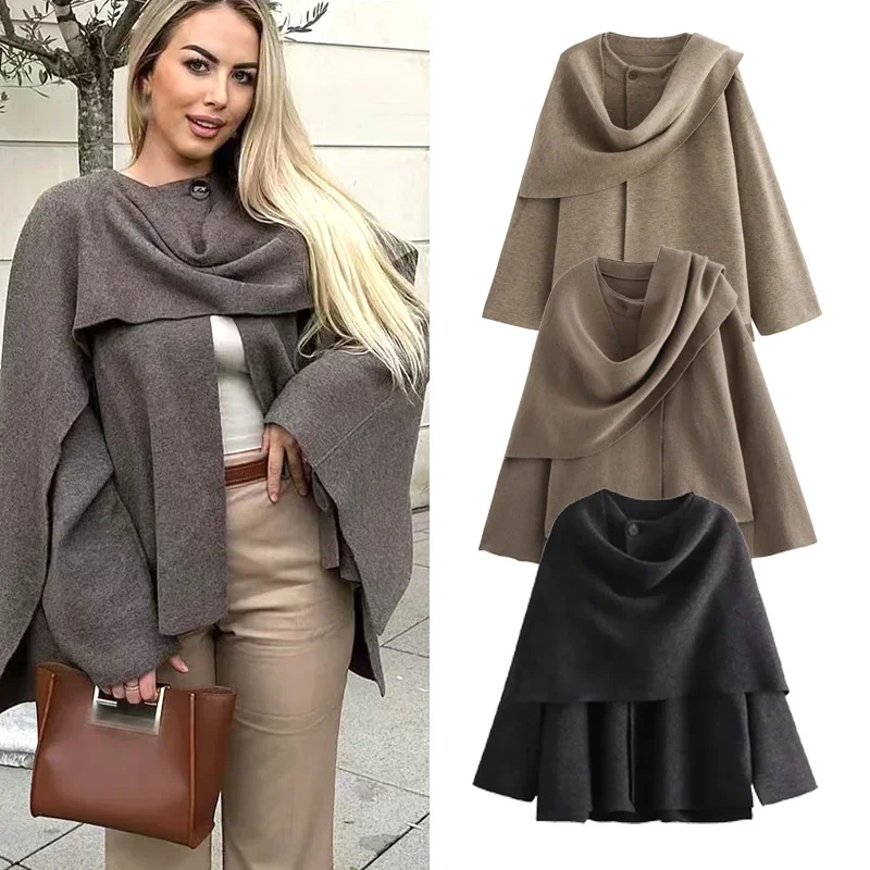 Knitted Parkas 2025 Women's Warm Winter Cardigan Coat Autumn Demi-Season Large Size Long Sleeve Scarf Knitwear Outerwears
Knitted Parkas 2025 Women's Warm Winter Cardigan Coat Autumn Demi-Season Large Size Long Sleeve Scarf Knitwear Outerwears