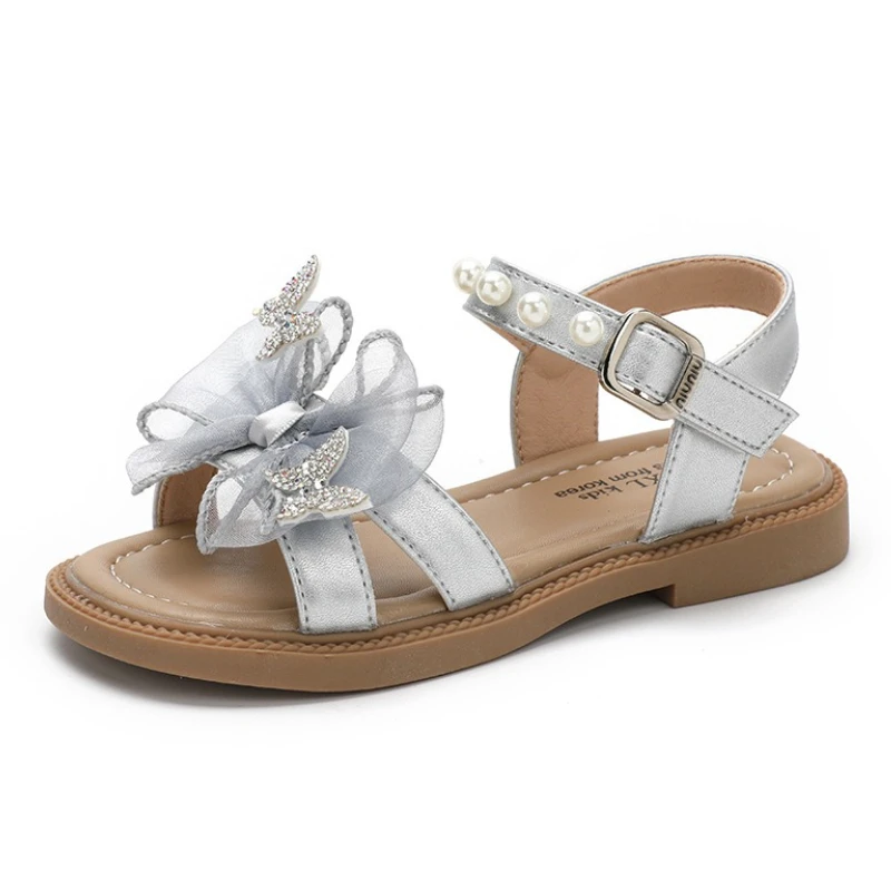 2025 Summer New Children's Sandals Fashion Butterfly Bow Girl Princess Sandals Soft Bottom Baby Kid's Casual Beach Shoes
2025 Summer New Children's Sandals Fashion Butterfly Bow Girl Princess Sandals Soft Bottom Baby Kid's Casual Beach Shoes
