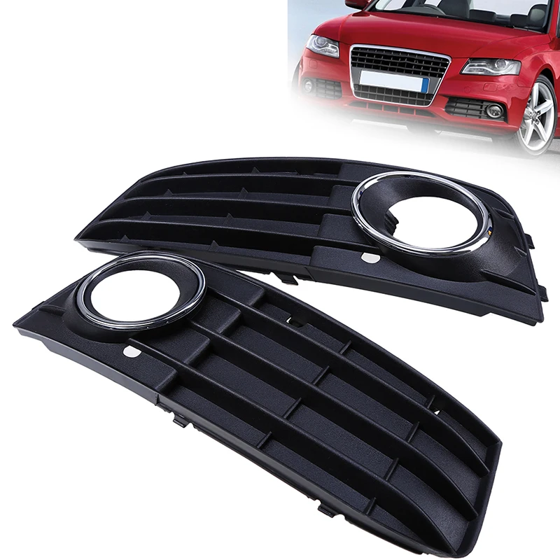 Car Front Bumper Fog Light Cover Frame For Audi A4 B8 2007 2008-2011 Pre-facelift 2016-2018 Fog Lamp Grille 8K0807681 8K0807682
Car Front Bumper Fog Light Cover Frame For Audi A4 B8 2007 2008-2011 Pre-facelift 2016-2018 Fog Lamp Grille 8K0807681 8K0807682
