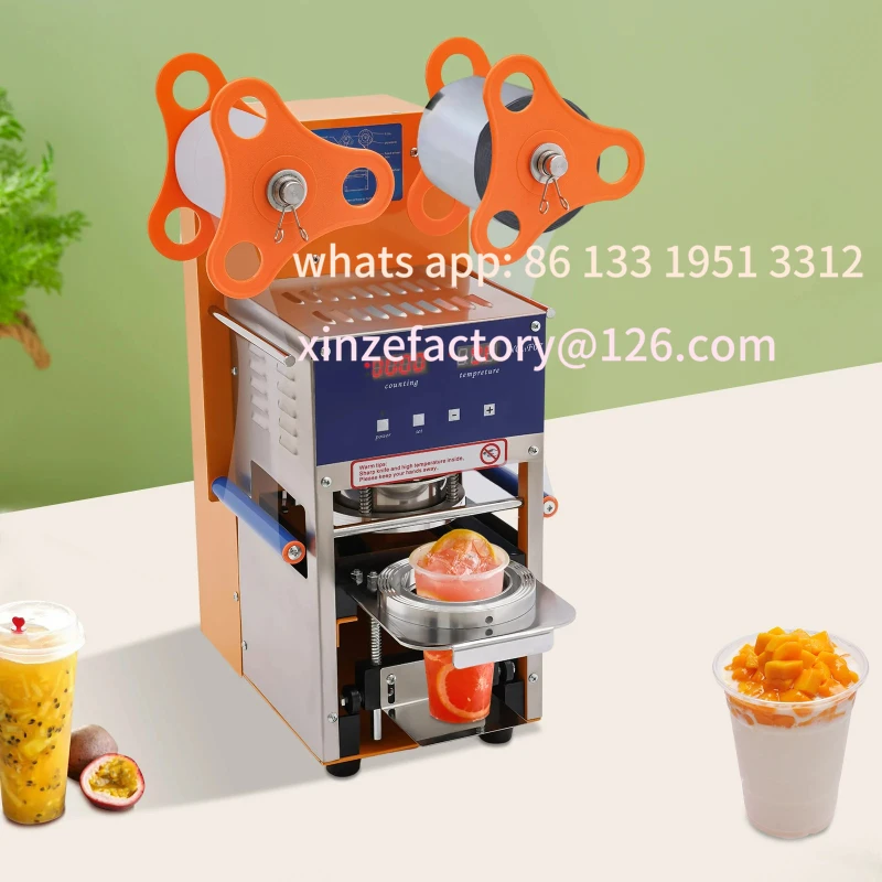 Customizable 400W Automatic Cup Sealing Machine with Display, Cup Sealing Machine, Automatic Cup Sealer 400-600Cups/H
Customizable 400W Automatic Cup Sealing Machine with Display, Cup Sealing Machine, Automatic Cup Sealer 400-600Cups/H