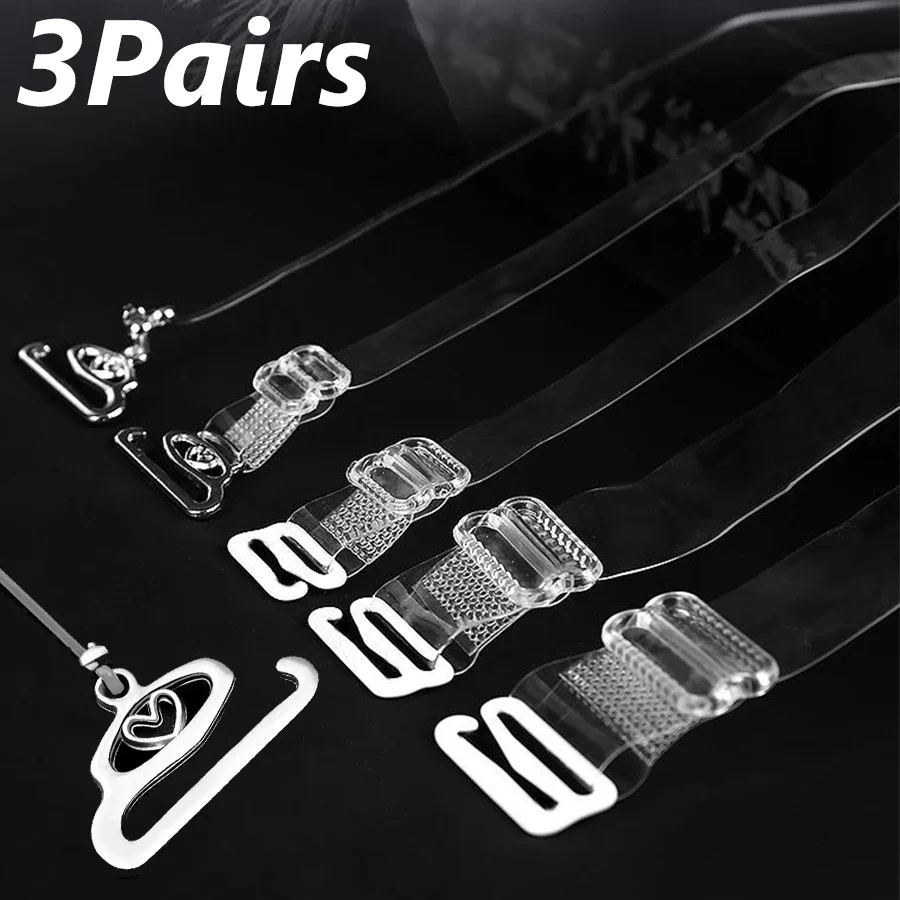Invisible Bra Strap Non-Slip Adjustable Bra Straps Transparent Shoulder Strap for Women Elastic Belt Intimates Accessories
Invisible Bra Strap Non-Slip Adjustable Bra Straps Transparent Shoulder Strap for Women Elastic Belt Intimates Accessories