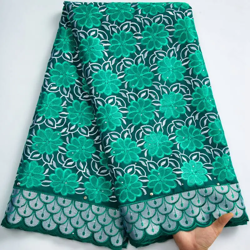 Green African Cotton Dry Lace Fabric With Stones Swiss Voile Lace In Switzerland 2023 Dubai Style Fabric For Women Dress S3396
Green African Cotton Dry Lace Fabric With Stones Swiss Voile Lace In Switzerland 2023 Dubai Style Fabric For Women Dress S3396