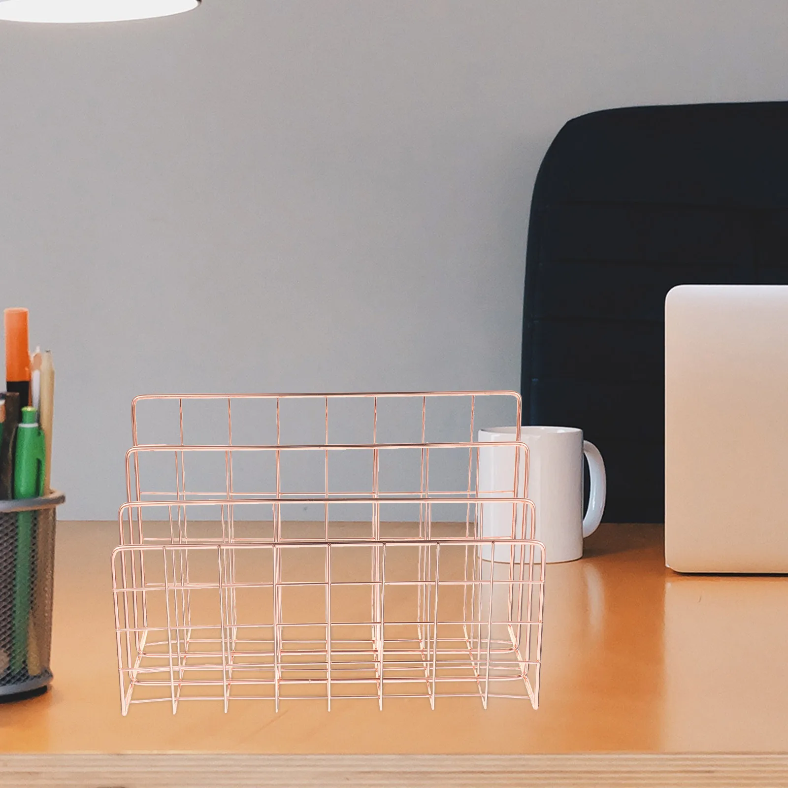 Rose Gold File Storage Rack Desktop Organizer Metal Shelf Smooth Surface Toughness Craftsmanship Shelving Bracket Storage Holder
Rose Gold File Storage Rack Desktop Organizer Metal Shelf Smooth Surface Toughness Craftsmanship Shelving Bracket Storage Holder