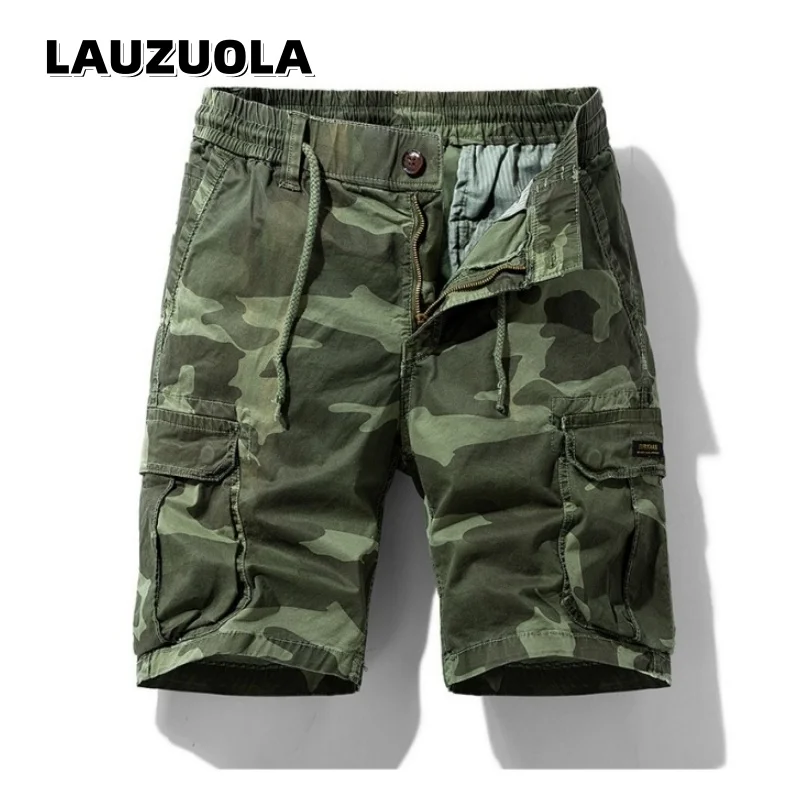 Men Camouflage Shorts Elastic Waist Thin Summer Casual Five-point Pants Loose Beach Short Pants
Men Camouflage Shorts Elastic Waist Thin Summer Casual Five-point Pants Loose Beach Short Pants