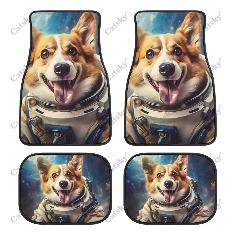 Funny Endearing Astronaut Dog Car Auto Floor Mats Carpet, 4PCS Customized Cars Mat All Weather Automotive Vehicle Pad Stylish
Funny Endearing Astronaut Dog Car Auto Floor Mats Carpet, 4PCS Customized Cars Mat All Weather Automotive Vehicle Pad Stylish
