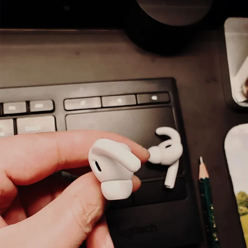 Eartip Grip Ear Hook Earphone Cushions Anti Slip For Apple AirPods Pro 2 Ear Holder Covers Grip Eartips Soft Silicone Earbuds
Eartip Grip Ear Hook Earphone Cushions Anti Slip For Apple AirPods Pro 2 Ear Holder Covers Grip Eartips Soft Silicone Earbuds