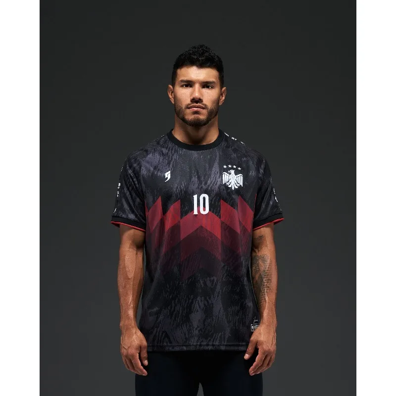 Assisting World Football Events, German Creative Concept Jersey, Summer Jersey Designed for Solo Use, 3D Printed jersey soccer
Assisting World Football Events, German Creative Concept Jersey, Summer Jersey Designed for Solo Use, 3D Printed jersey soccer