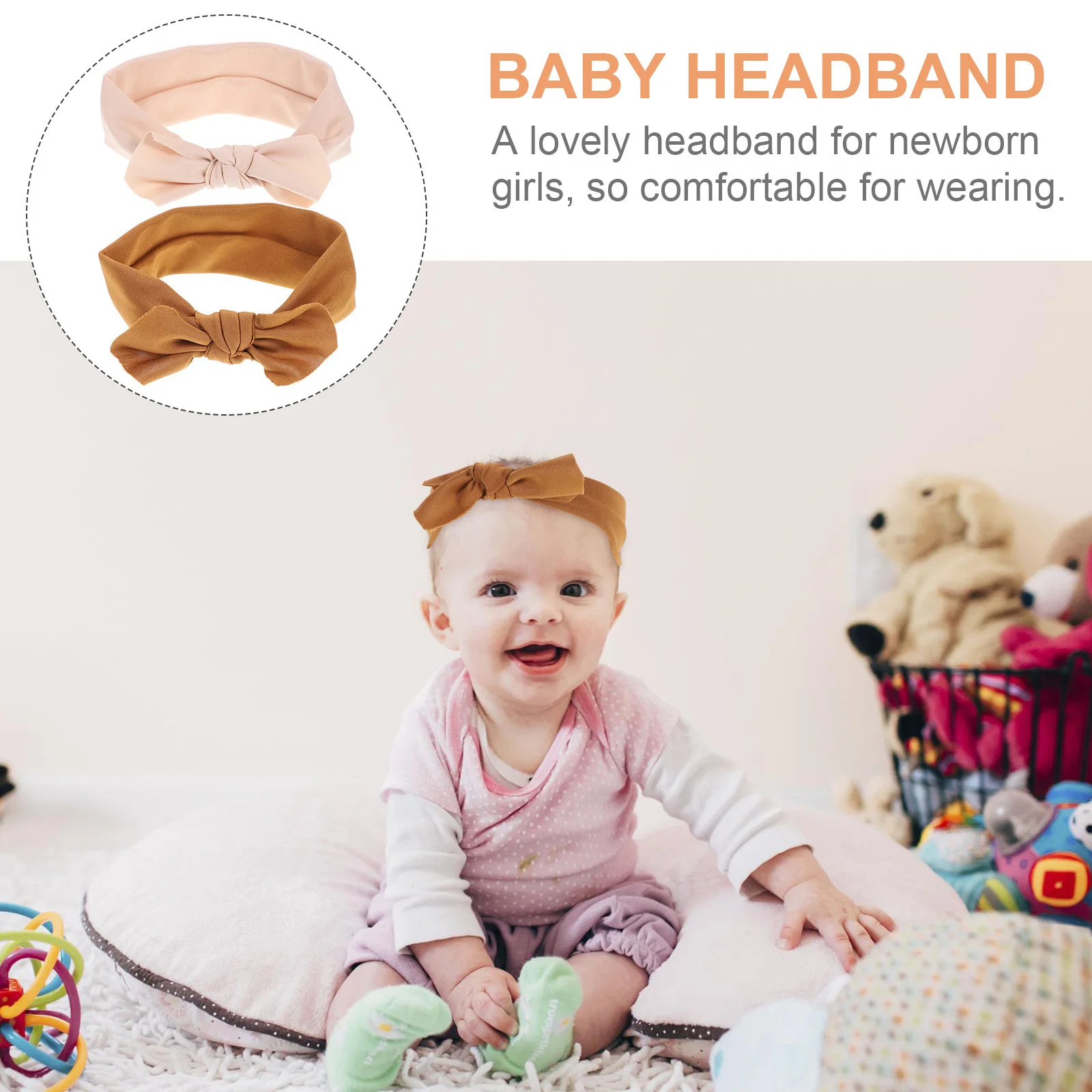 2 шт., повязки на голову для маленьких девочек, эластичные банты, аксессуары для волос для новорожденных на фестиваль, день рождения, Рождество
2 шт., повязки на голову для маленьких девочек, эластичные банты, аксессуары для волос для новорожденных на фестиваль, день рождения, Рождество