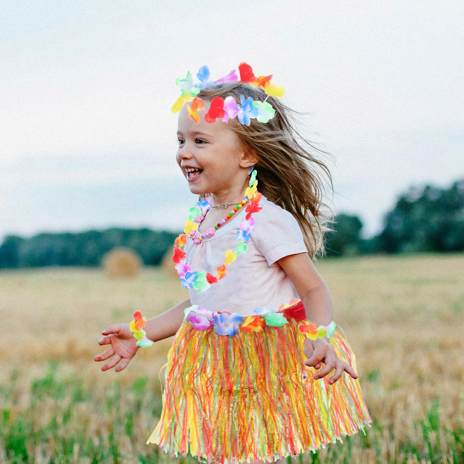 Children's Grass Skirt Suit Party Decorations Birthday Hawaiian Luau Halloween Bride
Children's Grass Skirt Suit Party Decorations Birthday Hawaiian Luau Halloween Bride